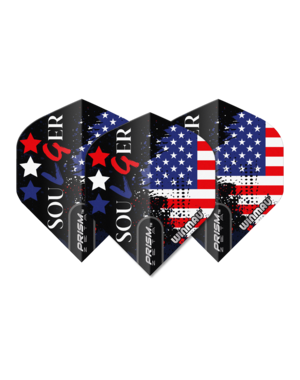 Winmau Darts Winmau Specialist Players Soulger American Flag Prism Zeta Standard Dart Flights