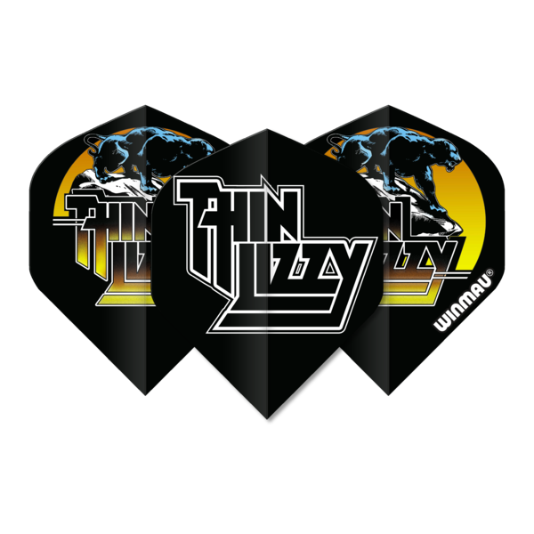 Winmau Darts Winmau Rock Legends - Rhino Extra Thick Dart Standard Dart Flights