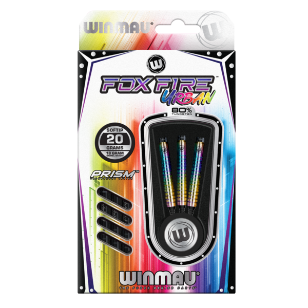 Winmau Darts Winmau Foxfire Urban Soft Tip Darts 20g