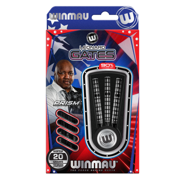 Winmau Darts Winmau Leonard Gates Soft Tip Darts 20g