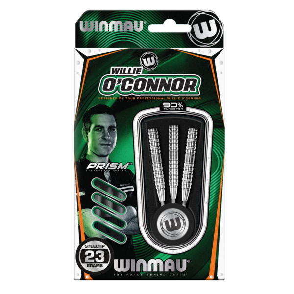 Winmau Darts Winmau Willie O'Connor Steel Tip Darts 23g