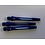 Blue Diamond Cut Fluted Short Shafts