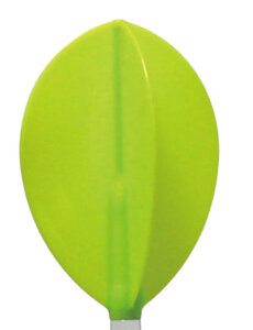 COSMO DARTS Cosmo Fit Flight Air Pear Lime Green Dart Flights