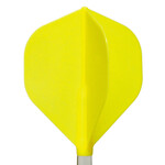 COSMO DARTS Cosmo Fit Flight Air Standard Yellow Dart Flights