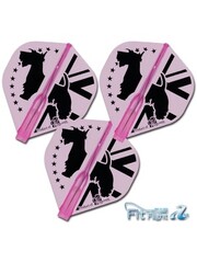 COSMO DARTS Cosmo Fit Flight Air Scott Mitchell Magenta Standard Dart Flights
