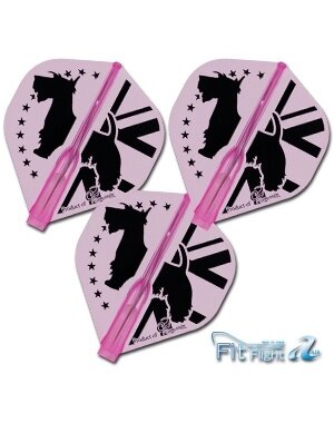 COSMO DARTS Cosmo Fit Flight Air Scott Mitchell Magenta Standard Dart Flights