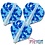 COSMO DARTS Cosmo Fit Flight Liquid Camo C Blue Standard Dart Flights