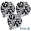 COSMO DARTS Cosmo Fit Flight Air Liquid Camo B Black Standard Dart Flights