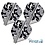 COSMO DARTS Cosmo Fit Flight Air Liquid Camo B Black Shape Dart Flights