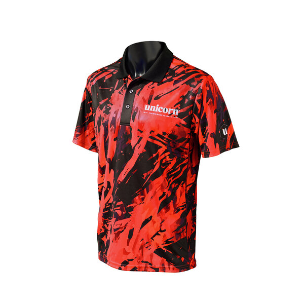 Unicorn Darts Unicorn Pro-Tech Red Camo Dart Shirt