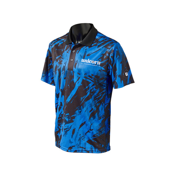 Unicorn Darts Unicorn Pro-Tech Blue Camo Dart Shirt