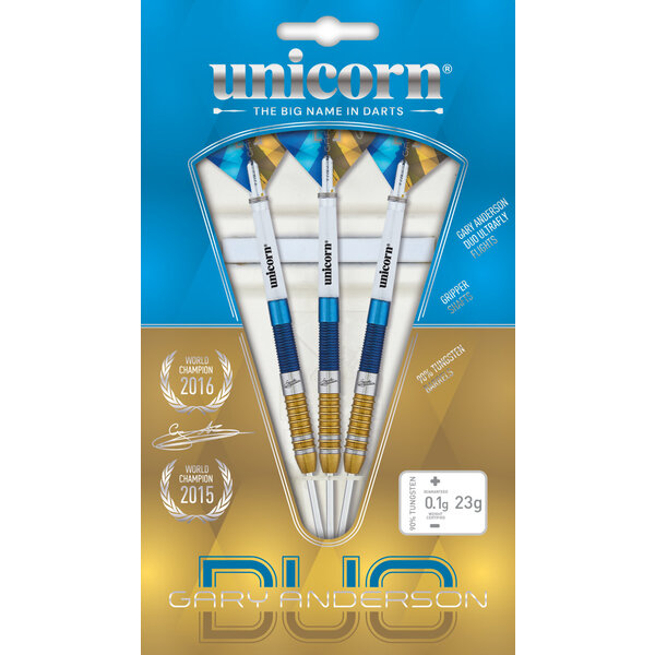 Unicorn Darts Unicon Gary Anderson Duo Steel Tip Darts