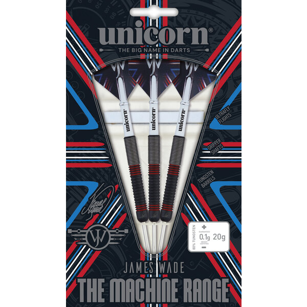 Unicorn Darts Unicorn James Wade The Machine 80% Tungsten Steel Tip Darts
