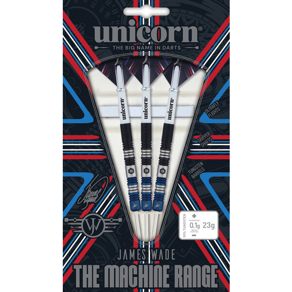 Unicorn Darts Unicorn James Wade The Machine Two-Tone 90% Tungsten Steel Tip Darts