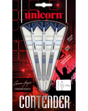 Unicorn Darts Unicorn Cameron Menzies 90% Phase 2 23g Steel Tip Darts