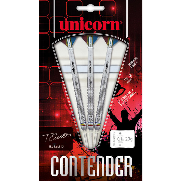 Unicorn Darts Unicorn Ted Evetts Phase 2 23g Steel Tip Darts