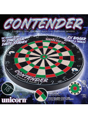 Unicorn Darts Unicorn Contender Trainer Steel Tip Dart Board