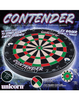 Unicorn Darts Unicorn Contender Trainer Steel Tip Dart Board