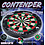 Unicorn Darts Unicorn Contender Trainer Steel Tip Dart Board