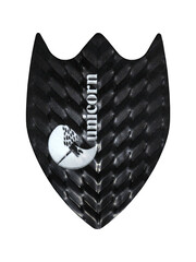 Unicorn Darts Unicorn Q .75 Super Wave Ribbed Fin Dart Flights