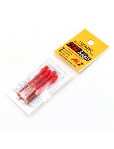 CueSoul CueSoul Tero AK7 Red Slim Dart Shafts