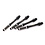 CueSoul CueSoul Tero AK7 Black Slim Dart Shafts
