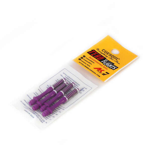 CueSoul CueSoul Tero AK7 Purple Slim Dart Shafts