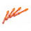 CueSoul CueSoul Tero AK7 Orange Slim Dart Shafts
