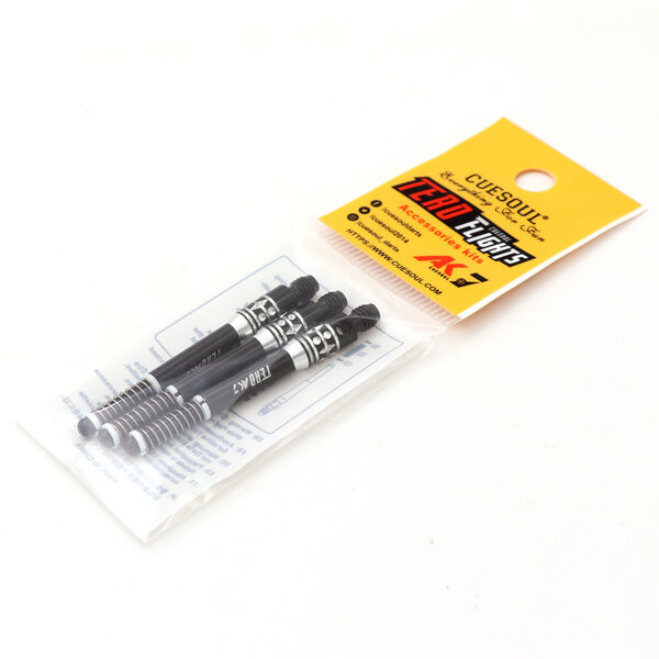 CueSoul Cuesoul AK7 Black Alloy Dart Shafts