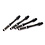 CueSoul CueSoul Tero AK7 Black Slim Dart Shafts