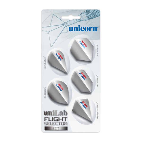 Unicorn Darts Unicorn UniLab Flight Selector Kit All Flight Shapes