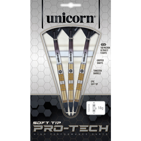 Unicorn Darts Unicorn Protech Style 6 90% Soft Tip Darts