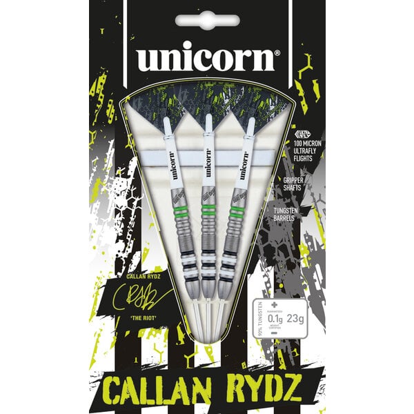 Unicorn Darts Unicorn Callan Rydz The Riot Steel Tip Darts