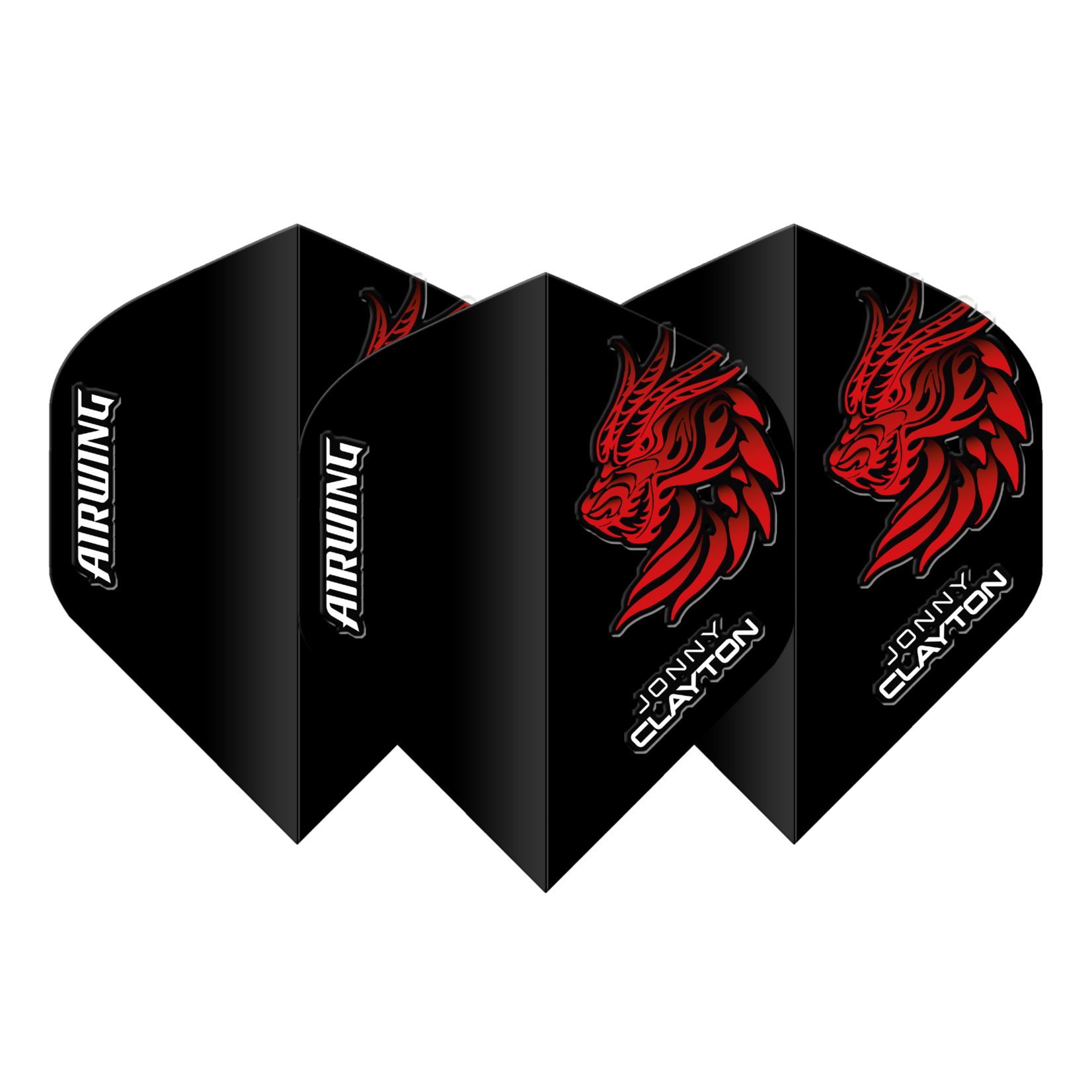 RED DRAGON Airwing Molded Player Standard Dart Flights