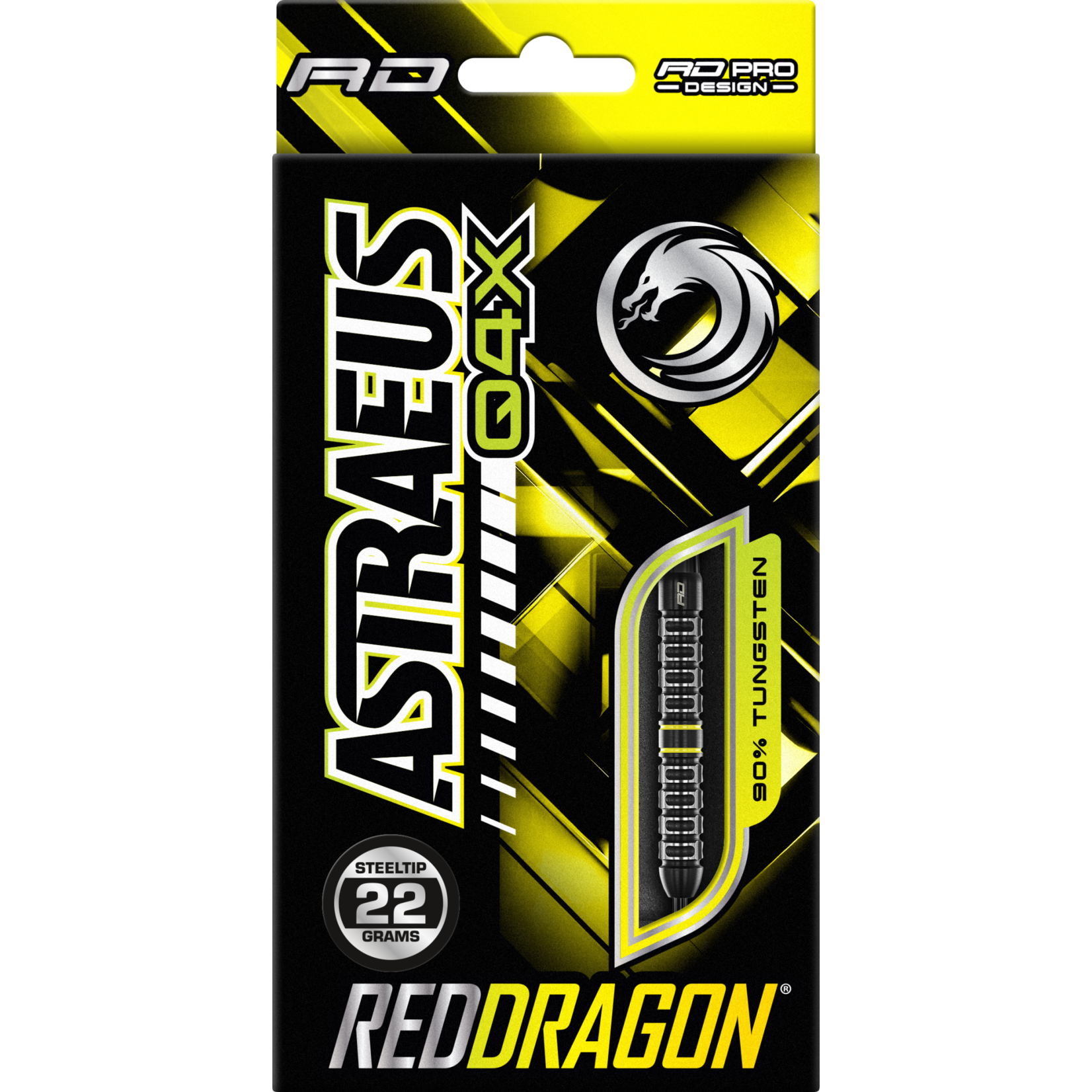 RED DRAGON Red Dragon Astraeus Q4X Parallel Steel Tip Darts
