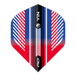 RED DRAGON Red Dragon Yin Yang Red and Blue Double Sided  Standard Dart Flights
