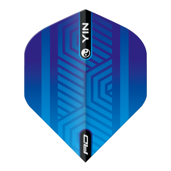 RED DRAGON Red Dragon Yin Yang Blue and Green Double Sided  Standard Dart Flights