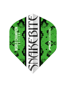 RED DRAGON Red Dragon Players Yin Yang Peter Wright Green and White  Standard Dart Flights