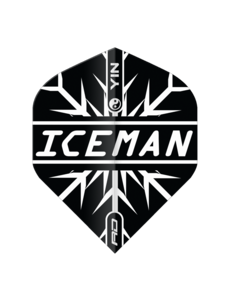 RED DRAGON Red Dragon Players Yin Yang Gerwyn Price Black and White Standard Dart Flights