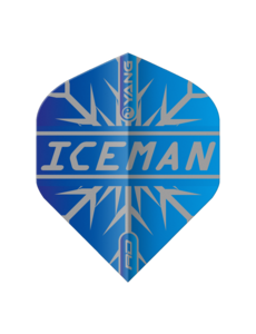 RED DRAGON Red Dragon Players Yin Yang  Gerwyn Price Blue and White Standard Dart Flights