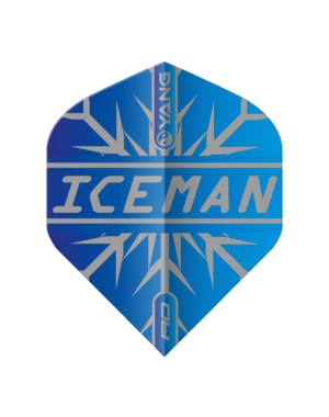 RED DRAGON Red Dragon Players Yin Yang  Gerwyn Price Blue and White Standard Dart Flights