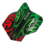 RED DRAGON Red Dragon Players Yin Yang  Jonny Clayton Red and Green Standard Dart Flights