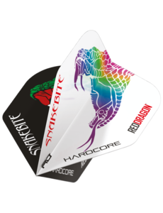RED DRAGON Red Dragon Players Yin Yang  Multi Pack Standard Dart Flights