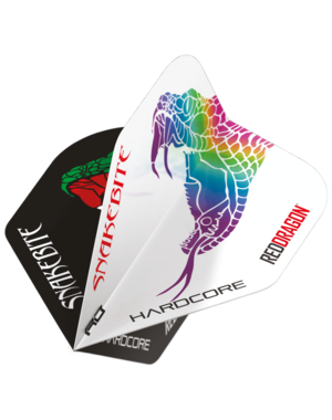 RED DRAGON Red Dragon Players Yin Yang  Multi Pack Standard Dart Flights