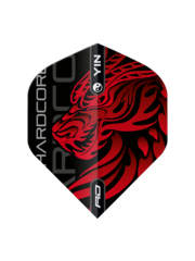 RED DRAGON Red Dragon Players Yin Yang Jonny Clayton Gold and Red Standard Dart Flights