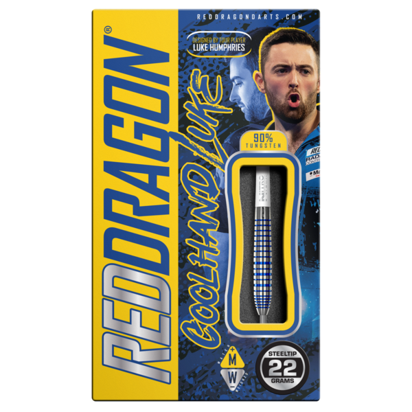 RED DRAGON Red Dragon Luke Humphries - TX3 Cool Blue SE Steel Tip Darts