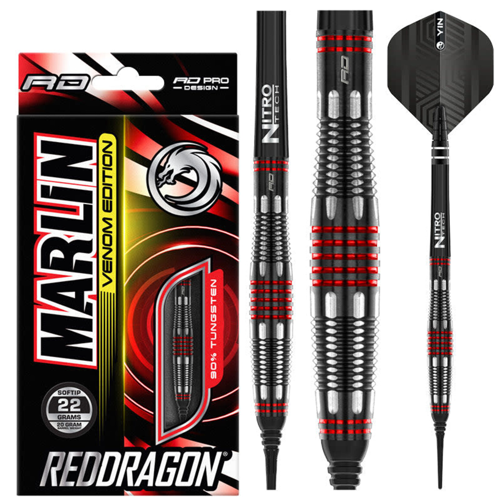 RED DRAGON Red Dragon Marlin Venom 20 Soft Tip Darts