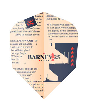 Target Darts Target Ultra Player Raymond van Barneveld 25 Dart Flights