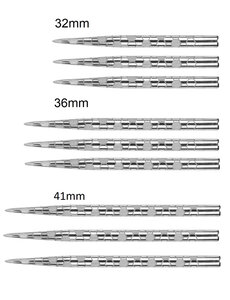 Target Darts Target Onyx Silver Replacement Steel Tip Points
