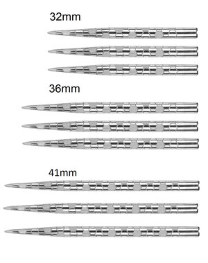Target Darts Target Onyx Silver Replacement Steel Tip Points